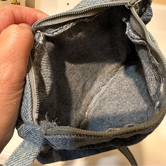 Mini Jean Purse with Jack Russell - Picture 3 of 4